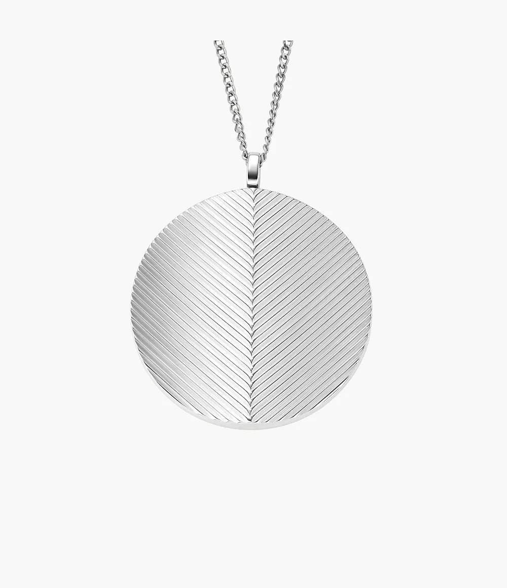 Women's Necklace in Silver Fossil GOOFASH