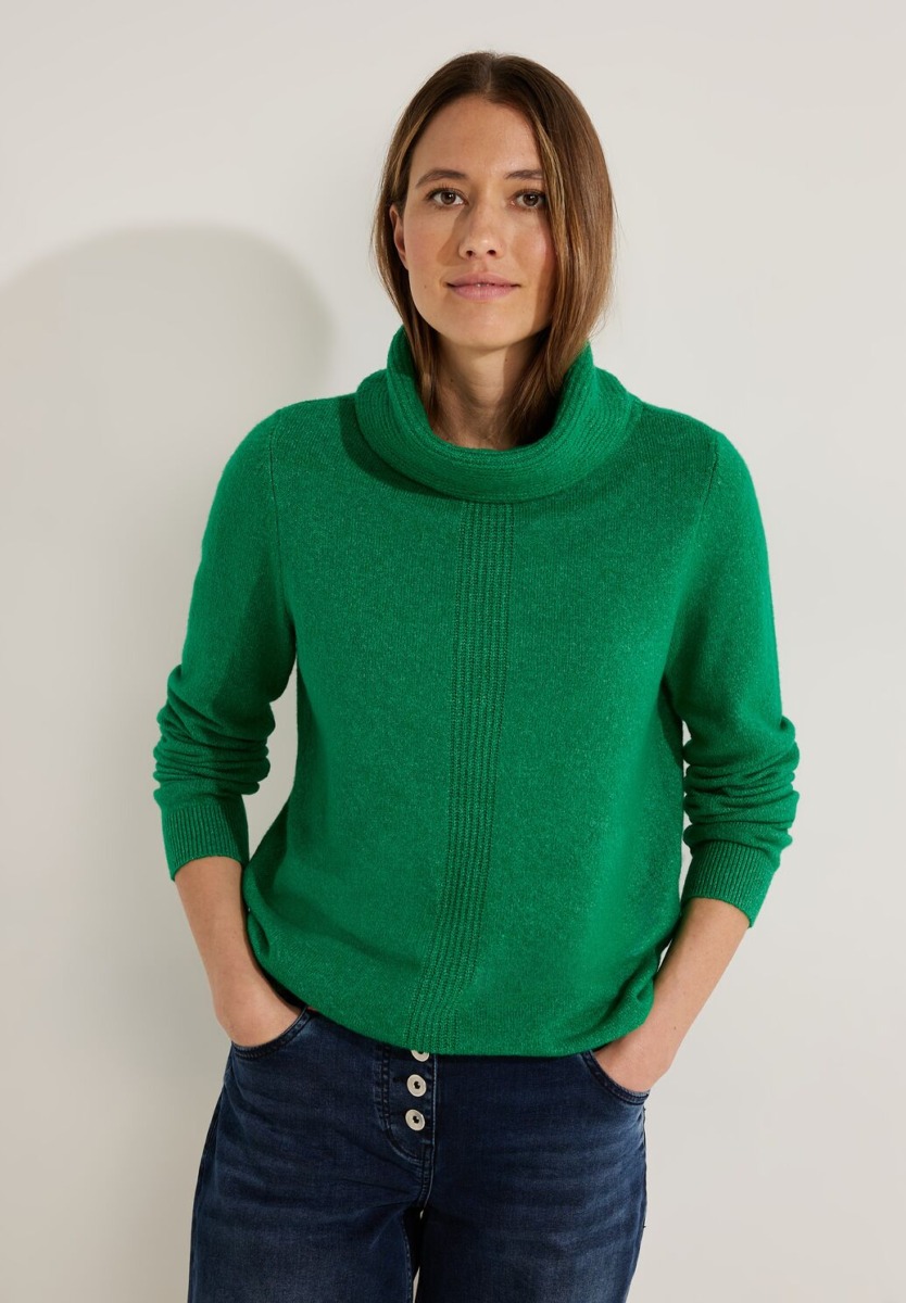 Womens Pullover in Green - Cecil GOOFASH