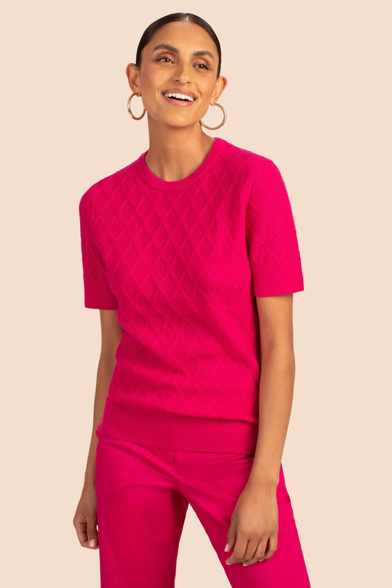 Women's Pullover in Pink - Trina Turk GOOFASH