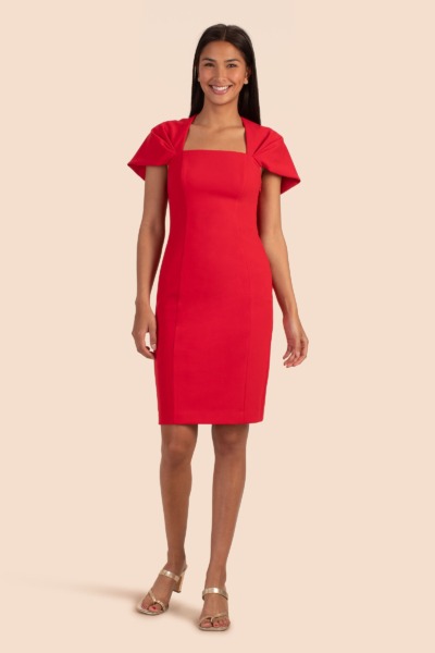 Women's Red Dress Trina Turk GOOFASH