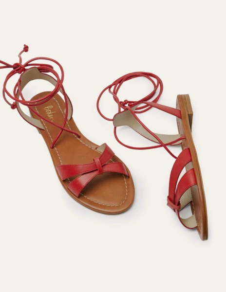 Womens Sandals Red - Boden GOOFASH