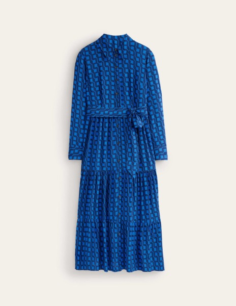 Women's Shirt Dress - Blue - Boden GOOFASH