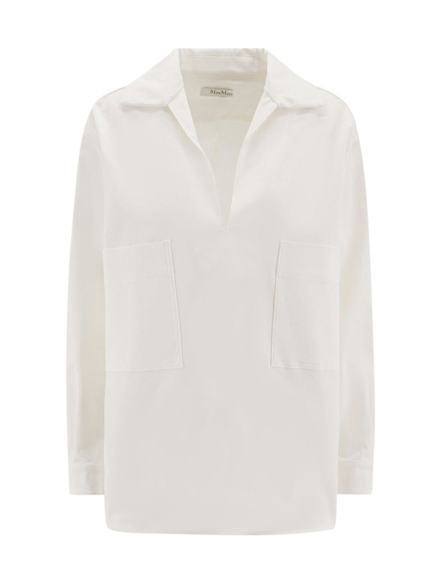 Women's Shirt in White at Suitnegozi GOOFASH