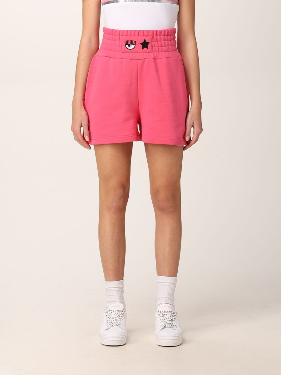 Women's Shorts in Pink - Giglio GOOFASH