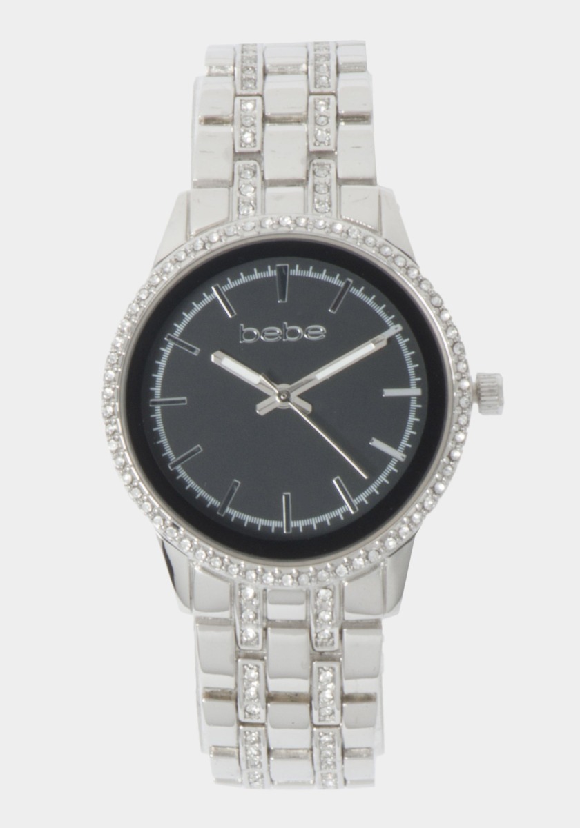 Womens Silver Watch from Bebe GOOFASH