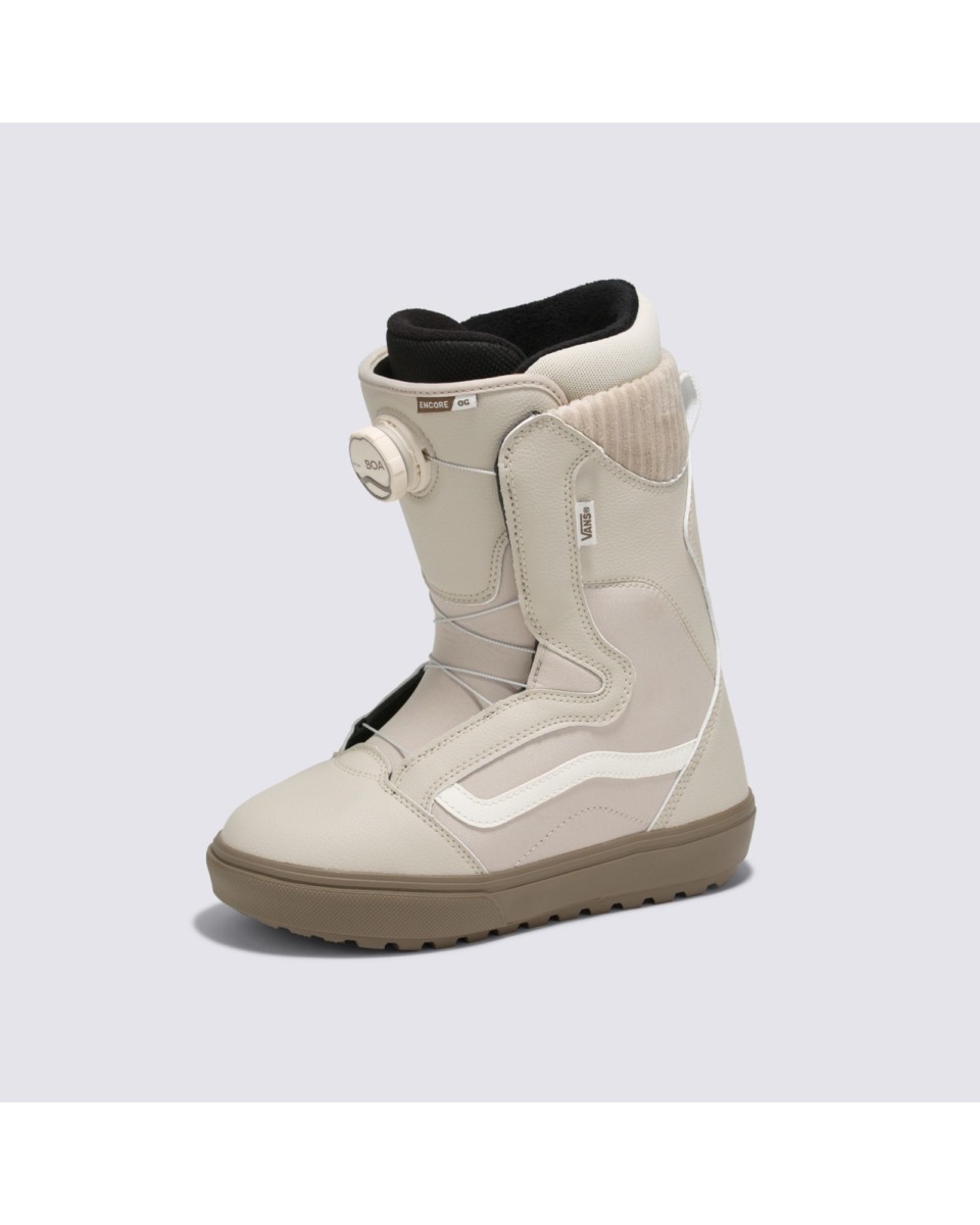 Women's Snowboard Boots - White - Vans GOOFASH