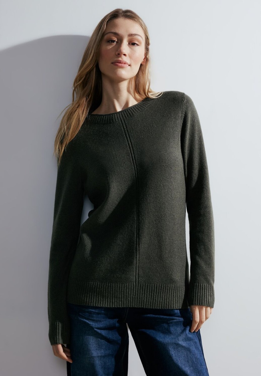 Women's Sweater - Green - Cecil GOOFASH