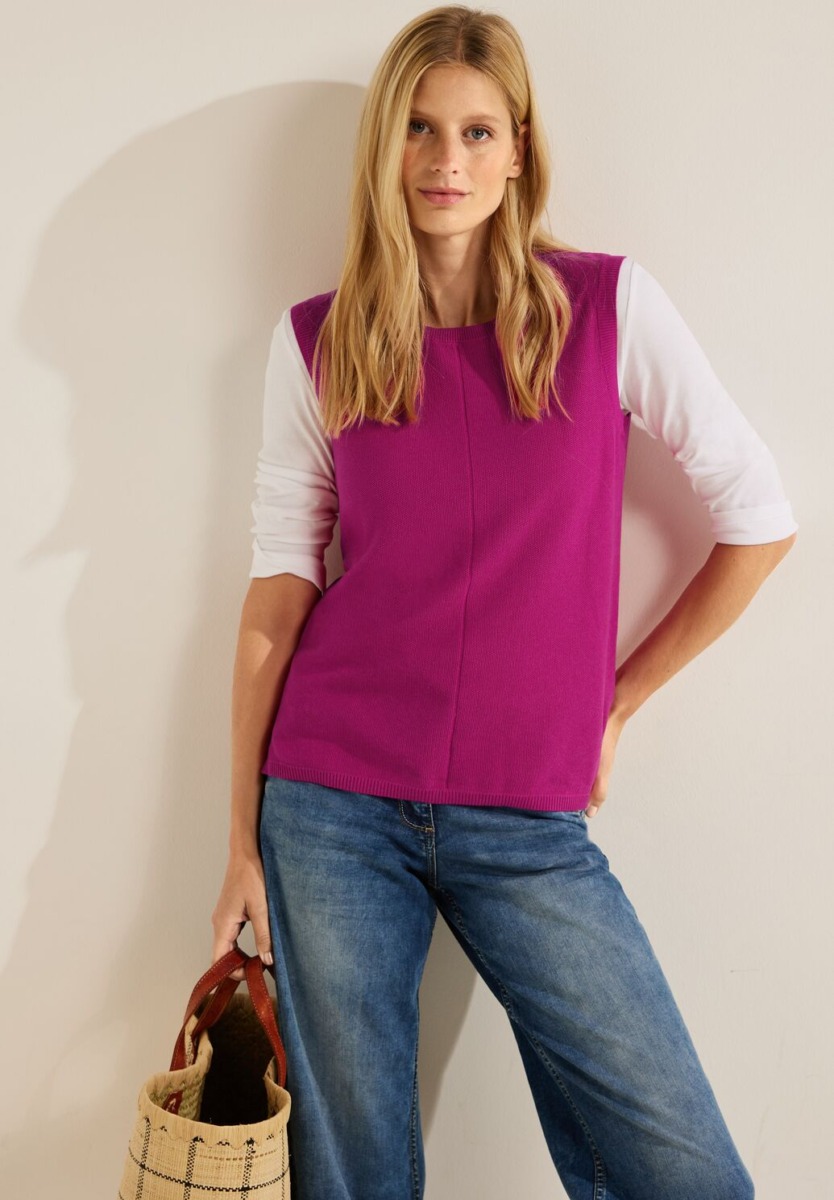 Women's Sweater Pink at Cecil GOOFASH