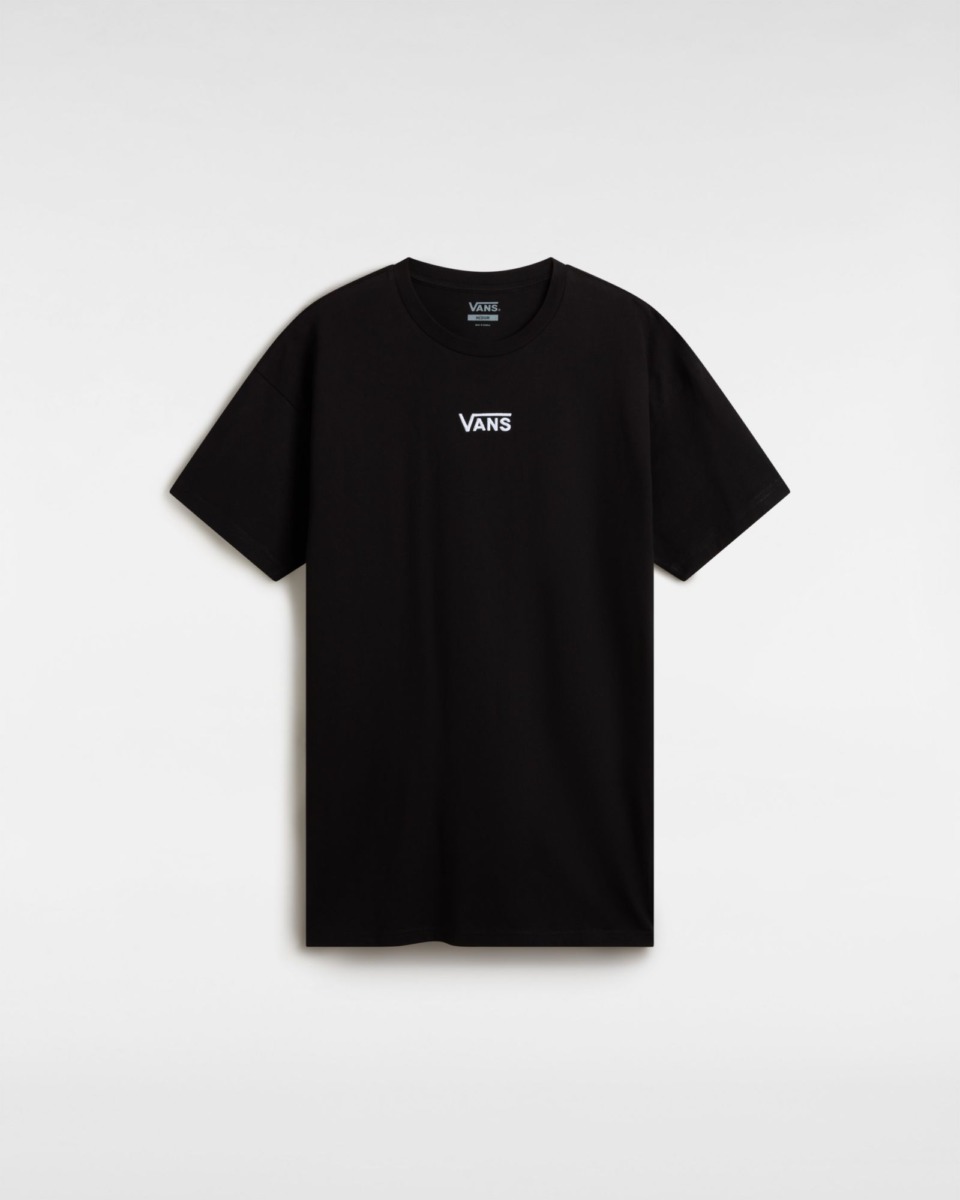 Womens T-Shirt Dress - Black - Vans GOOFASH