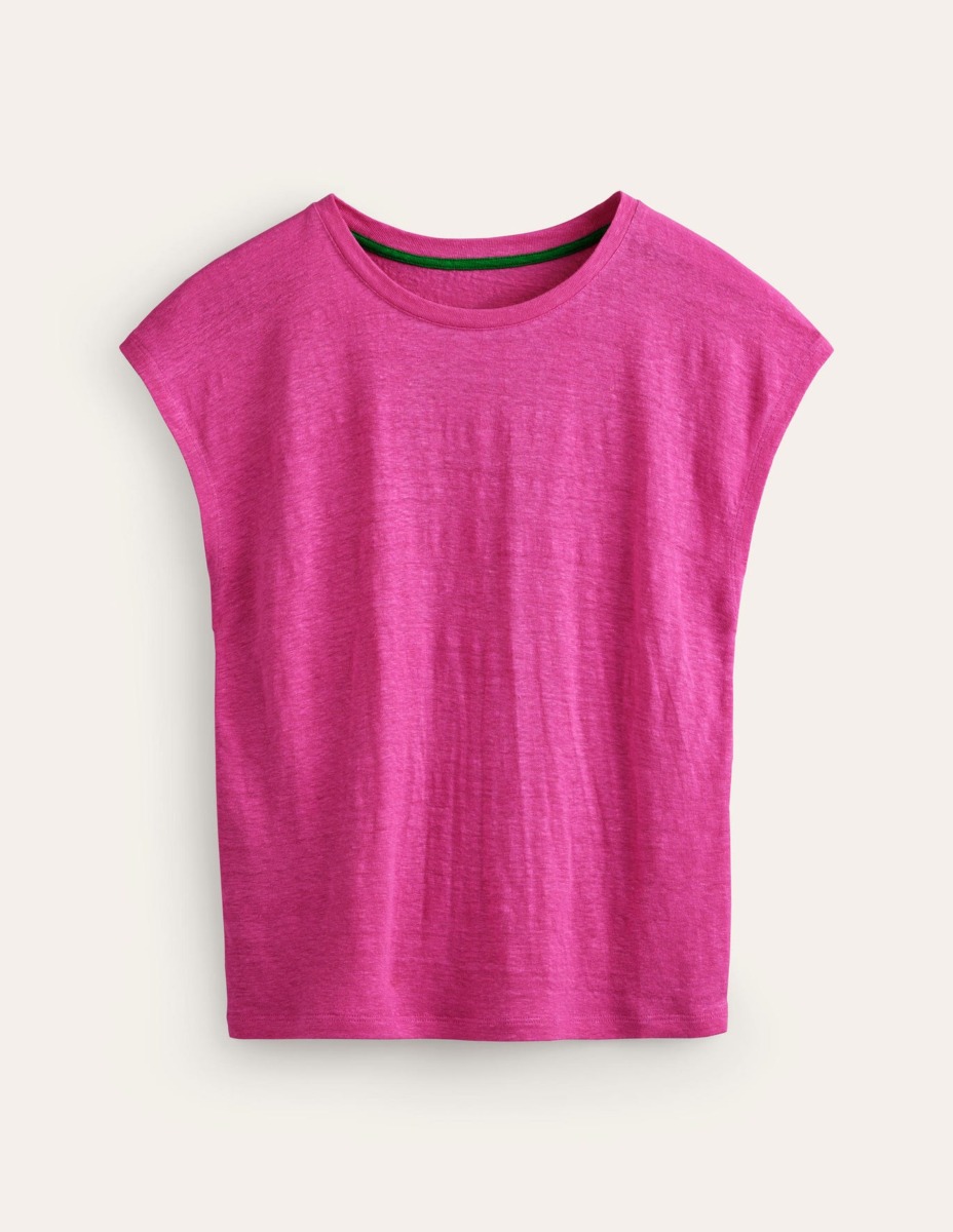 Womens T-Shirt Purple from Boden GOOFASH