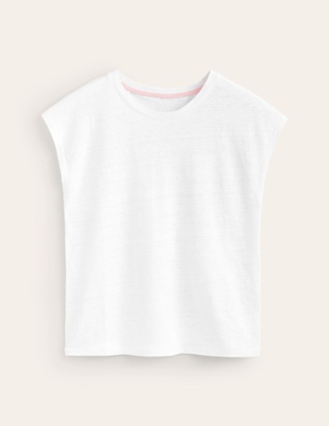 Womens T-Shirt White by Boden GOOFASH