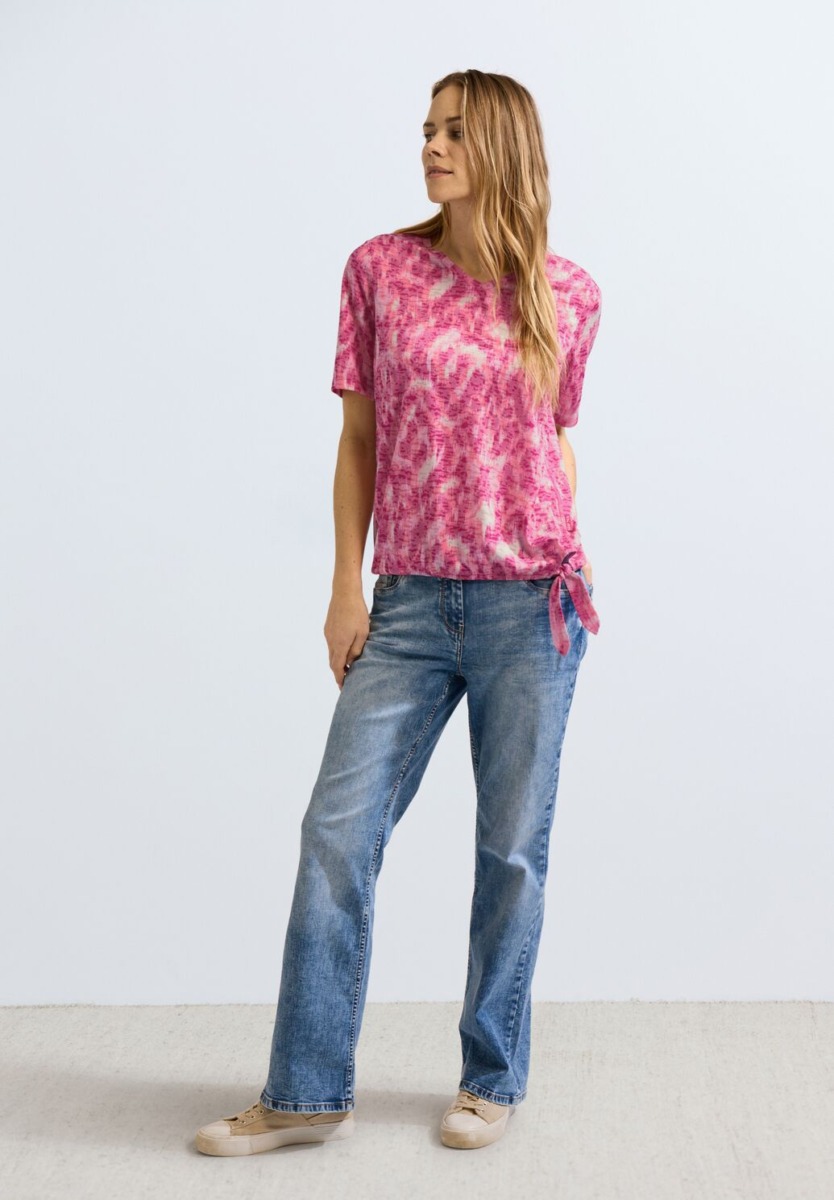 Women's T-Shirt in Pink Cecil GOOFASH