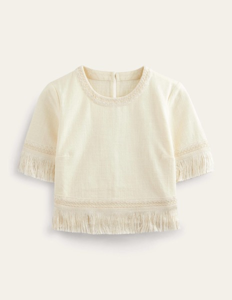 Womens Top Ivory from Boden GOOFASH