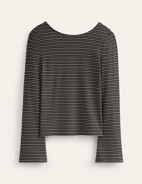 Womens Top in Black by Boden GOOFASH