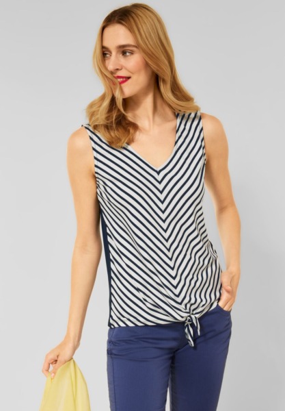Women's Top in Blue at Street One GOOFASH