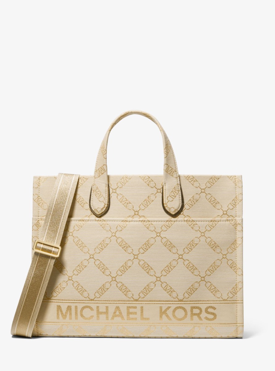Womens Tote Bag Gold at Michael Kors GOOFASH