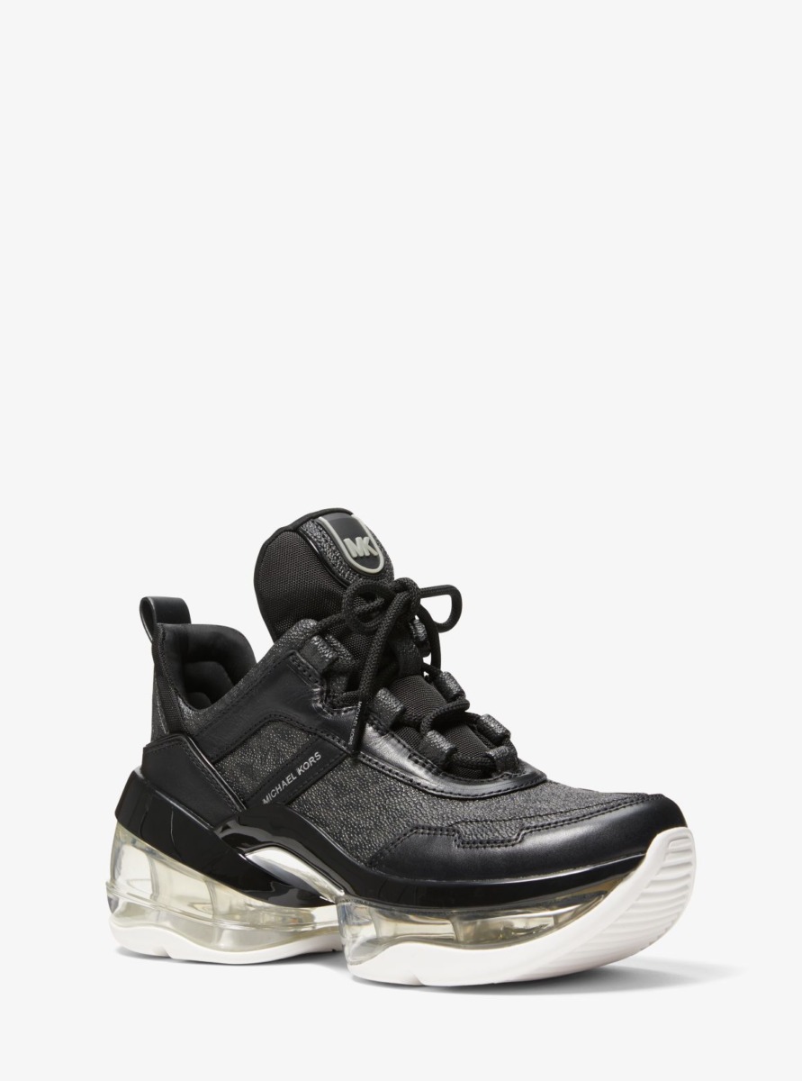 Womens Trainers in Black from Michael Kors GOOFASH