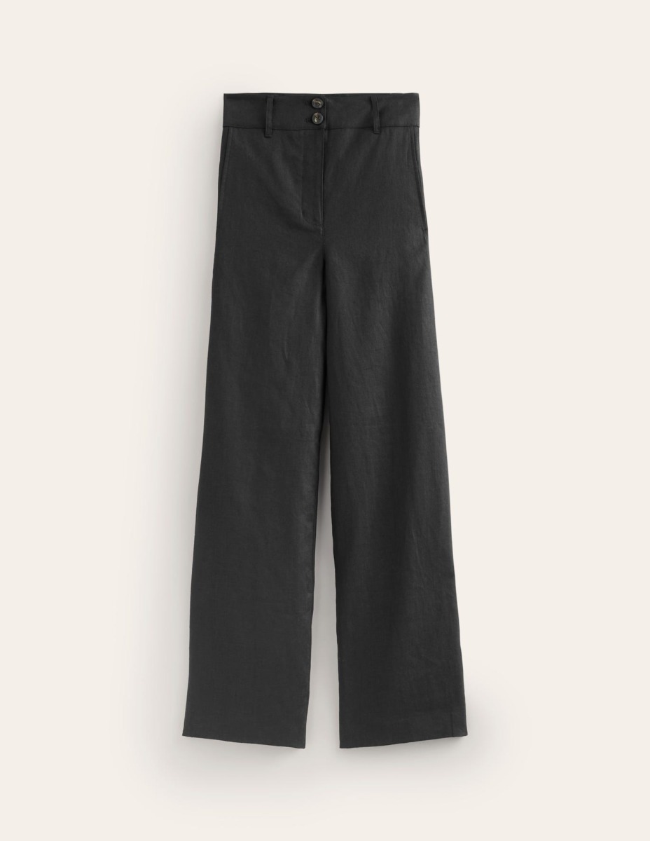 Women's Trousers - Black - Boden GOOFASH