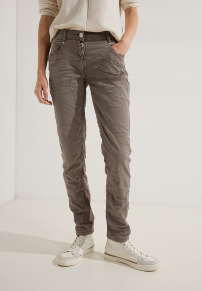 Women's Trousers Brown - Cecil GOOFASH