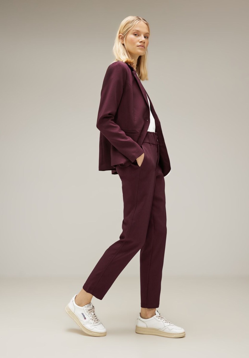 Womens Trousers Brown at Street One GOOFASH