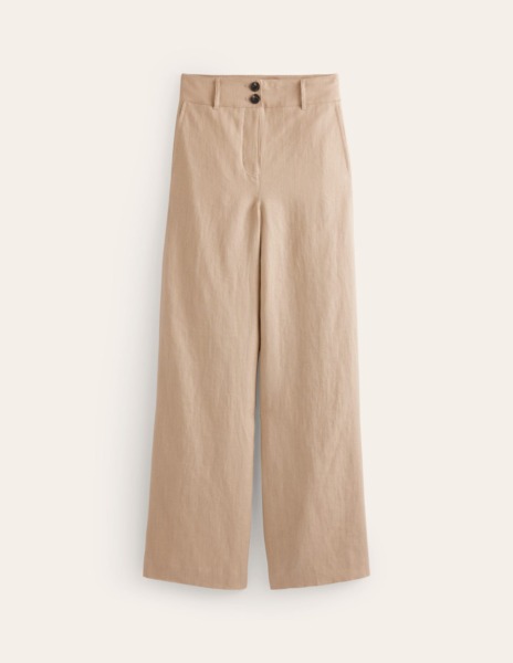 Womens Trousers - Ivory - Boden GOOFASH