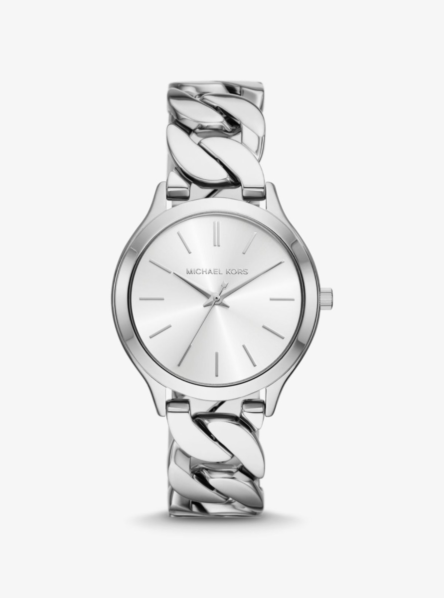 Women's Watch Silver at Michael Kors GOOFASH