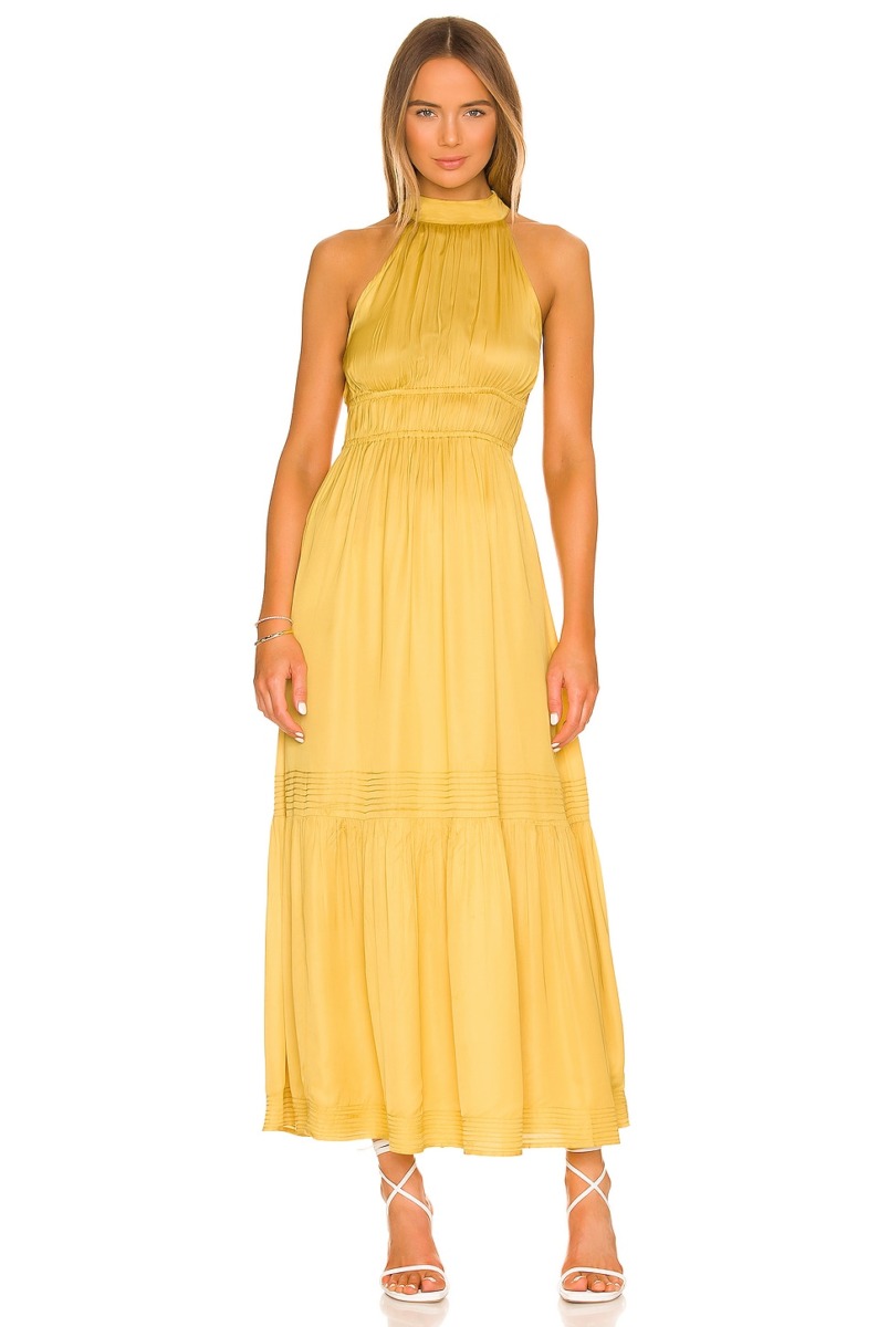 Women's Yellow Dress Revolve - Cleobella GOOFASH