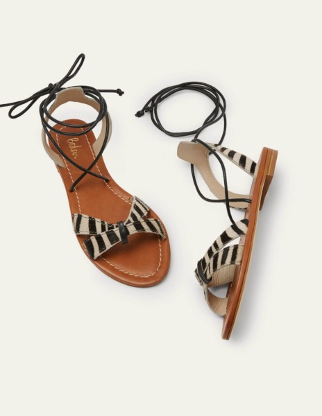 Womens Zebra Sandals - Boden GOOFASH
