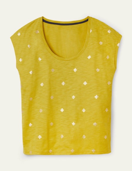 Yellow T-Shirt Women - Boden GOOFASH