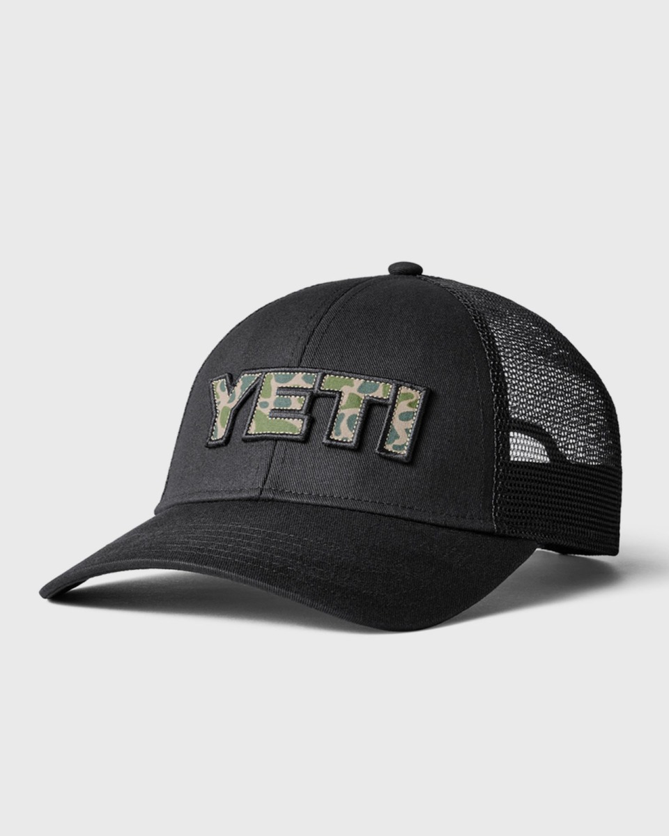 Yeti Men's Trucker Cap Black - Bstn GOOFASH