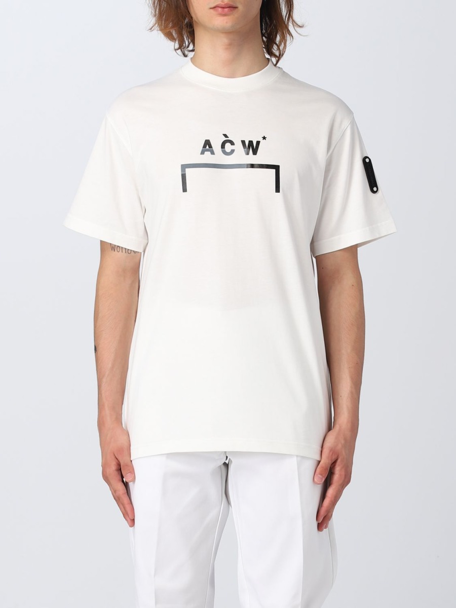 A Cold Wall - Gents T-Shirt - White - Giglio GOOFASH
