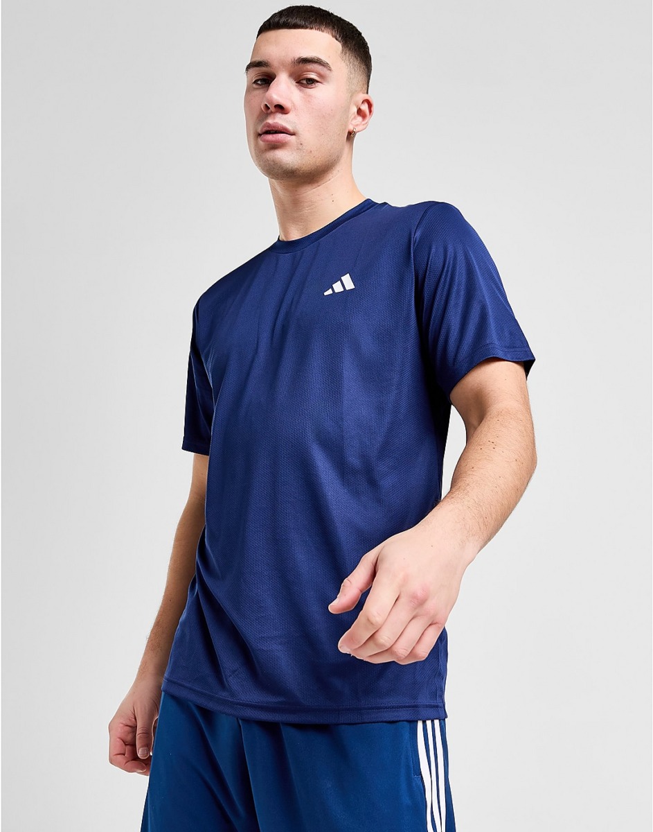 Adidas - Blue Gents T-Shirt JD Sports GOOFASH