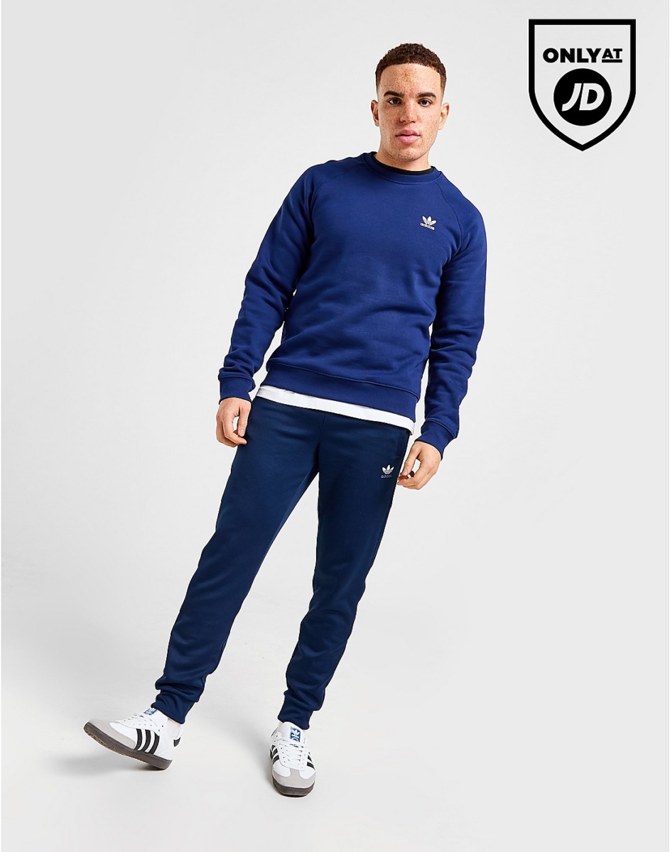 Adidas - Blue Joggers for Man from JD Sports GOOFASH
