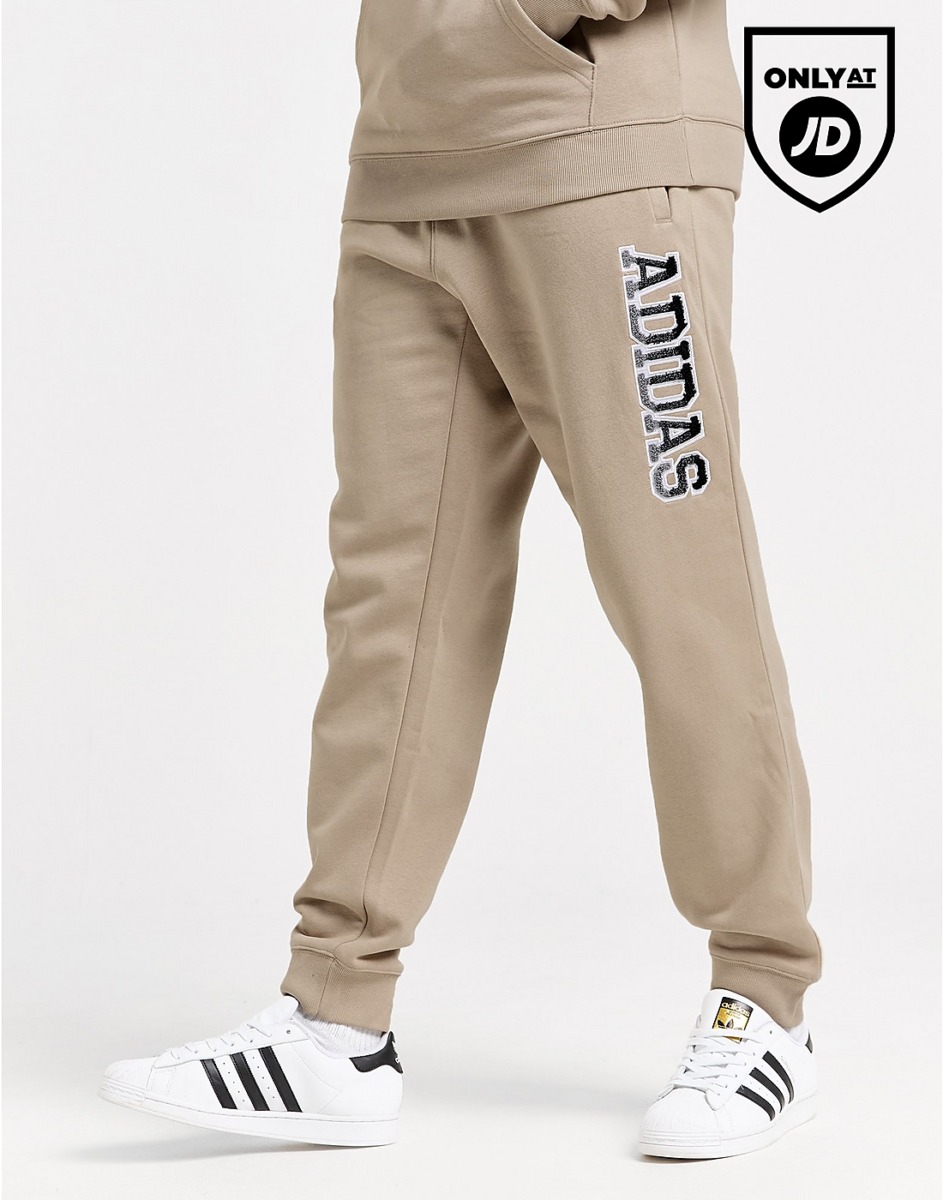 Adidas - Brown Joggers for Men by JD Sports GOOFASH