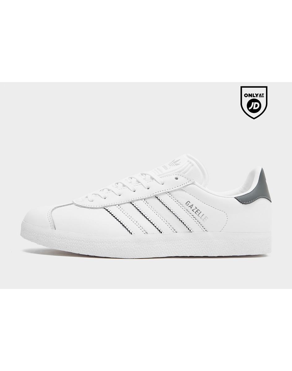 Adidas - Gent Gazelle White from JD Sports GOOFASH