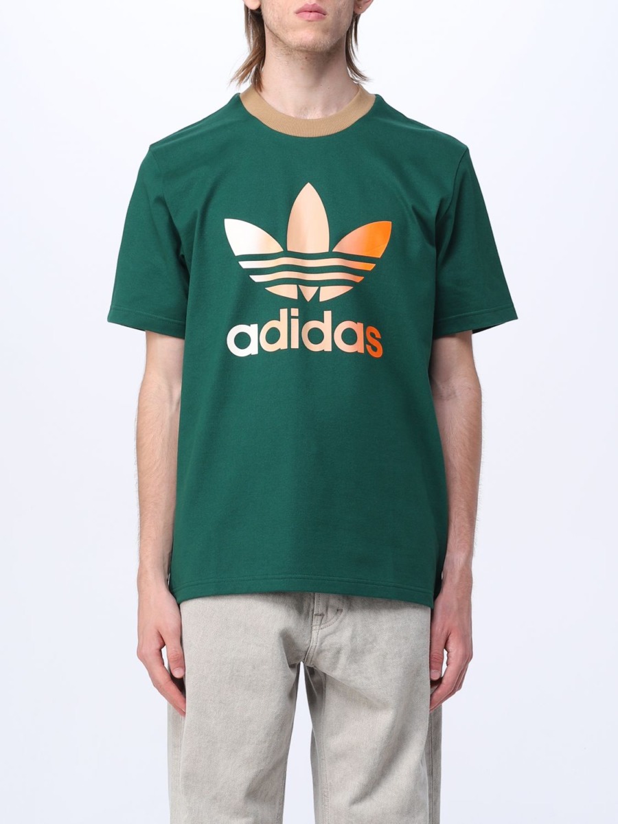 Adidas - Gent T-Shirt Green at Giglio GOOFASH