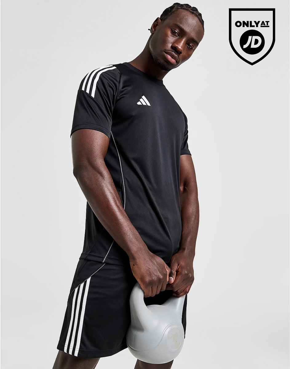 Adidas - Gents T-Shirt Black JD Sports GOOFASH