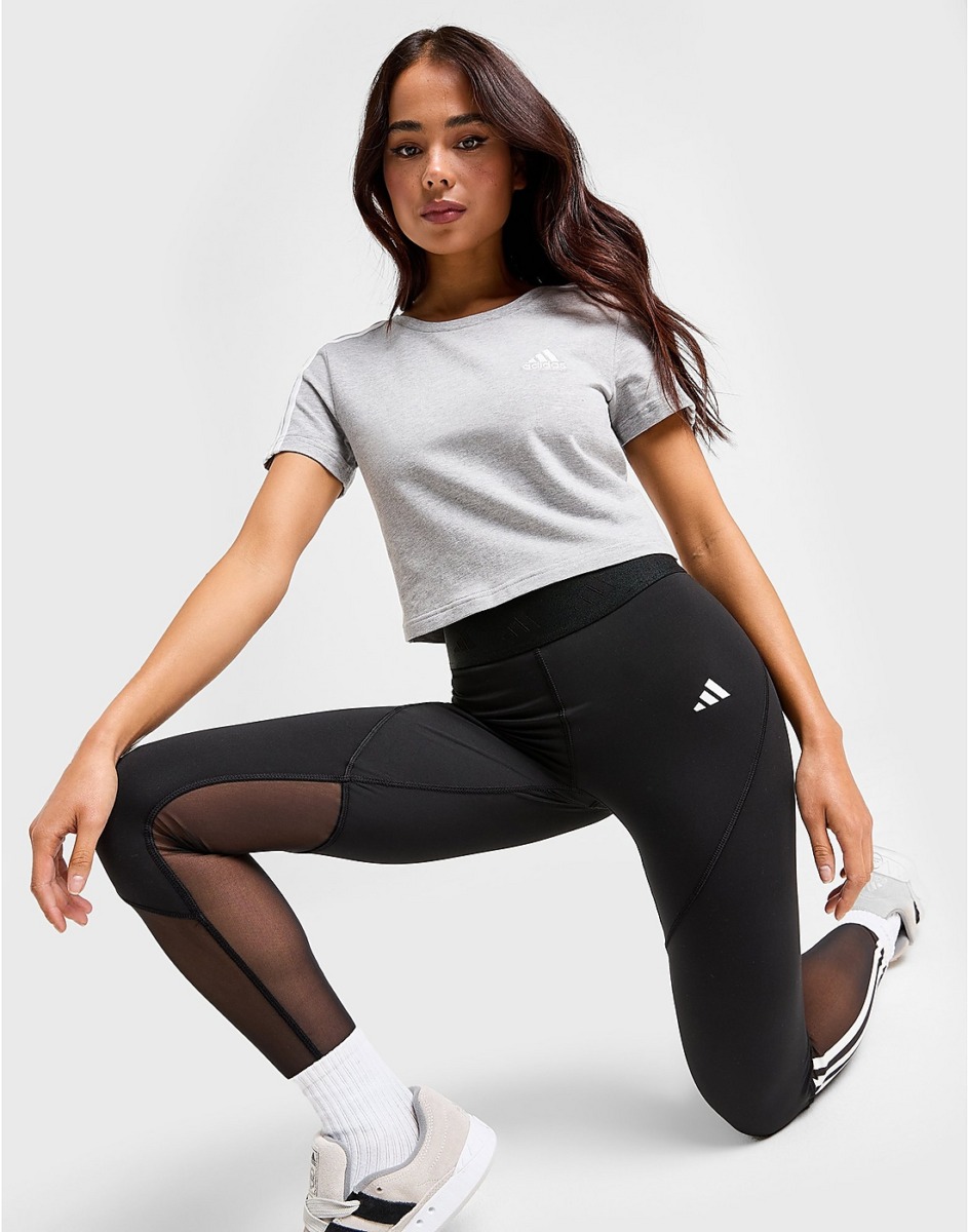 Adidas - Grey Women's T-Shirt JD Sports GOOFASH