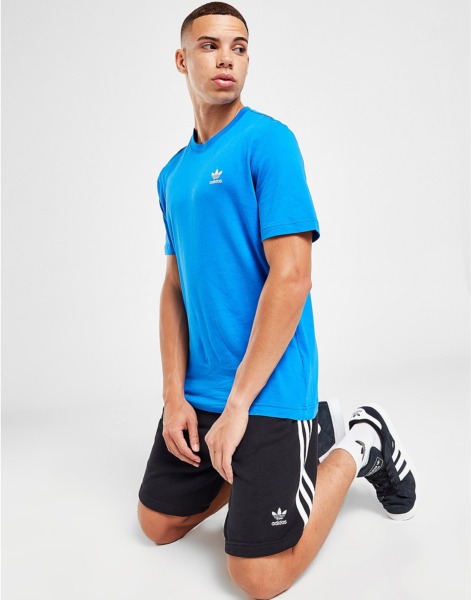 Adidas Men T-Shirt Blue at JD Sports GOOFASH