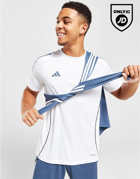 Adidas White Gents T-Shirt - JD Sports GOOFASH