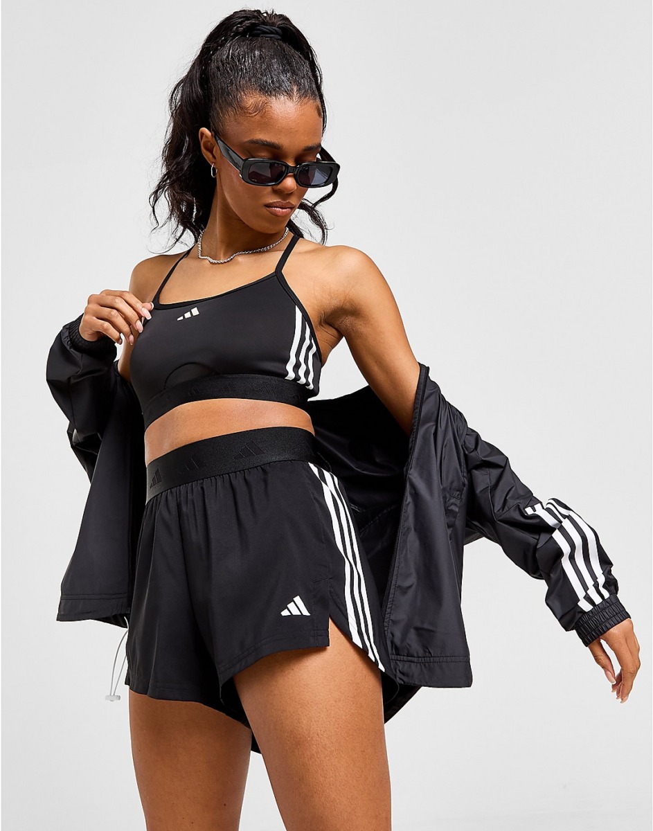 Adidas - Woman Shorts in Black at JD Sports GOOFASH