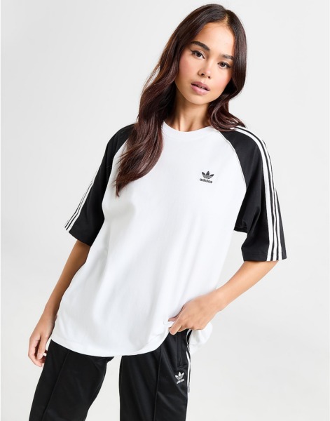 Adidas Woman T-Shirt in White - JD Sports GOOFASH