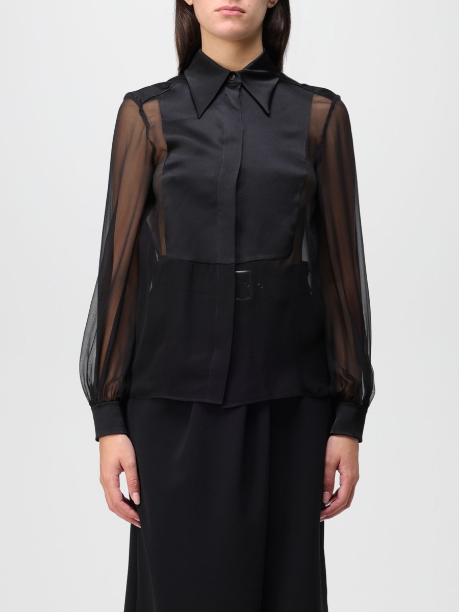 Alberta Ferretti - Shirt in Black for Woman from Giglio GOOFASH