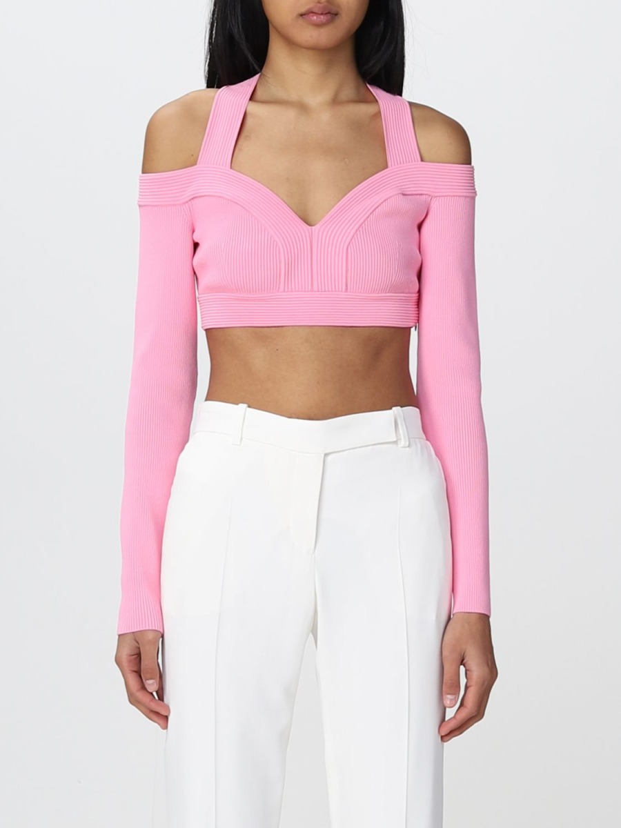 Alexander Mcqueen - Top Pink for Women at Giglio GOOFASH