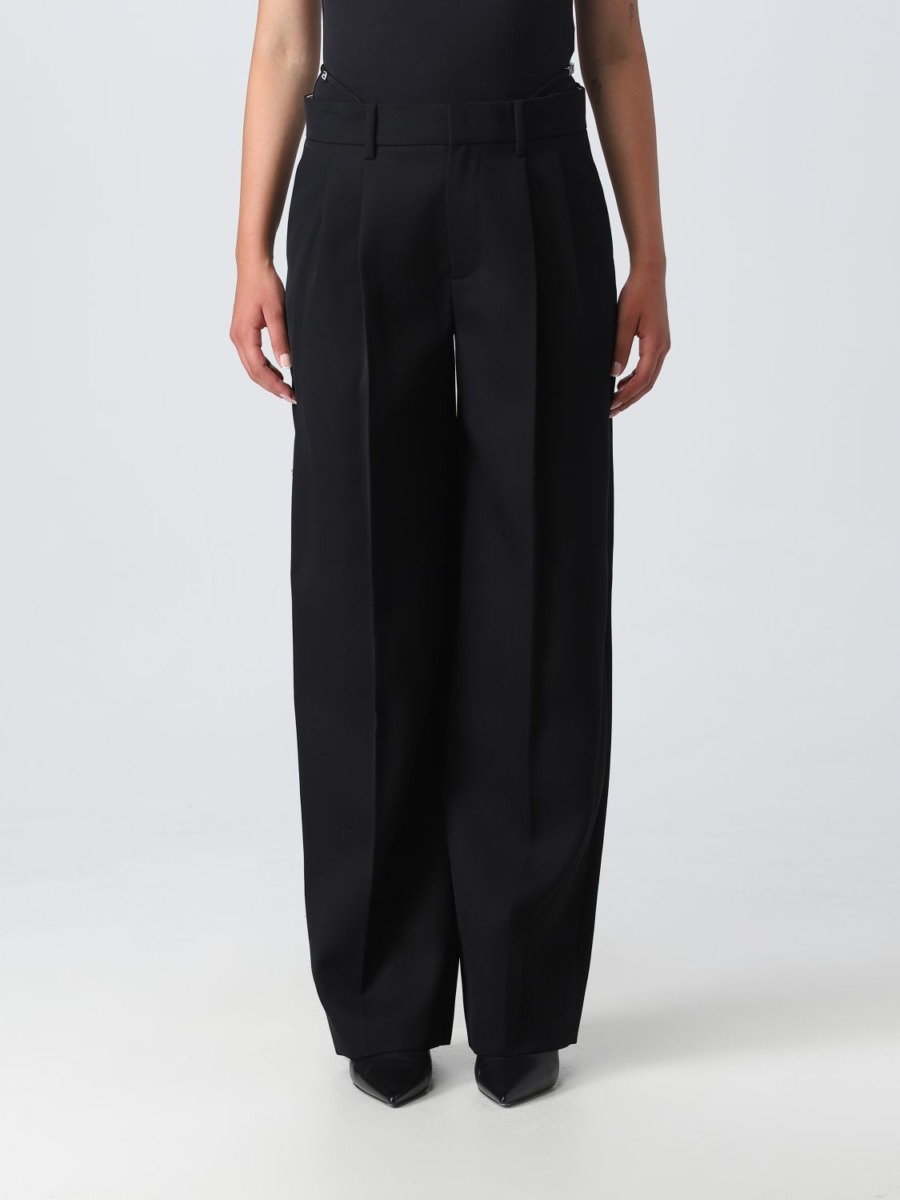Alexander Wang Womens Black Trousers by Giglio GOOFASH