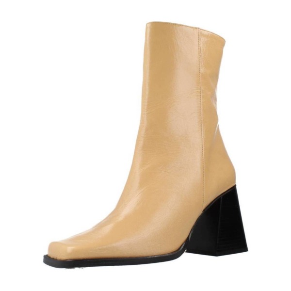 Angel Alarcon Lady Beige Ankle Boots by Spartoo GOOFASH