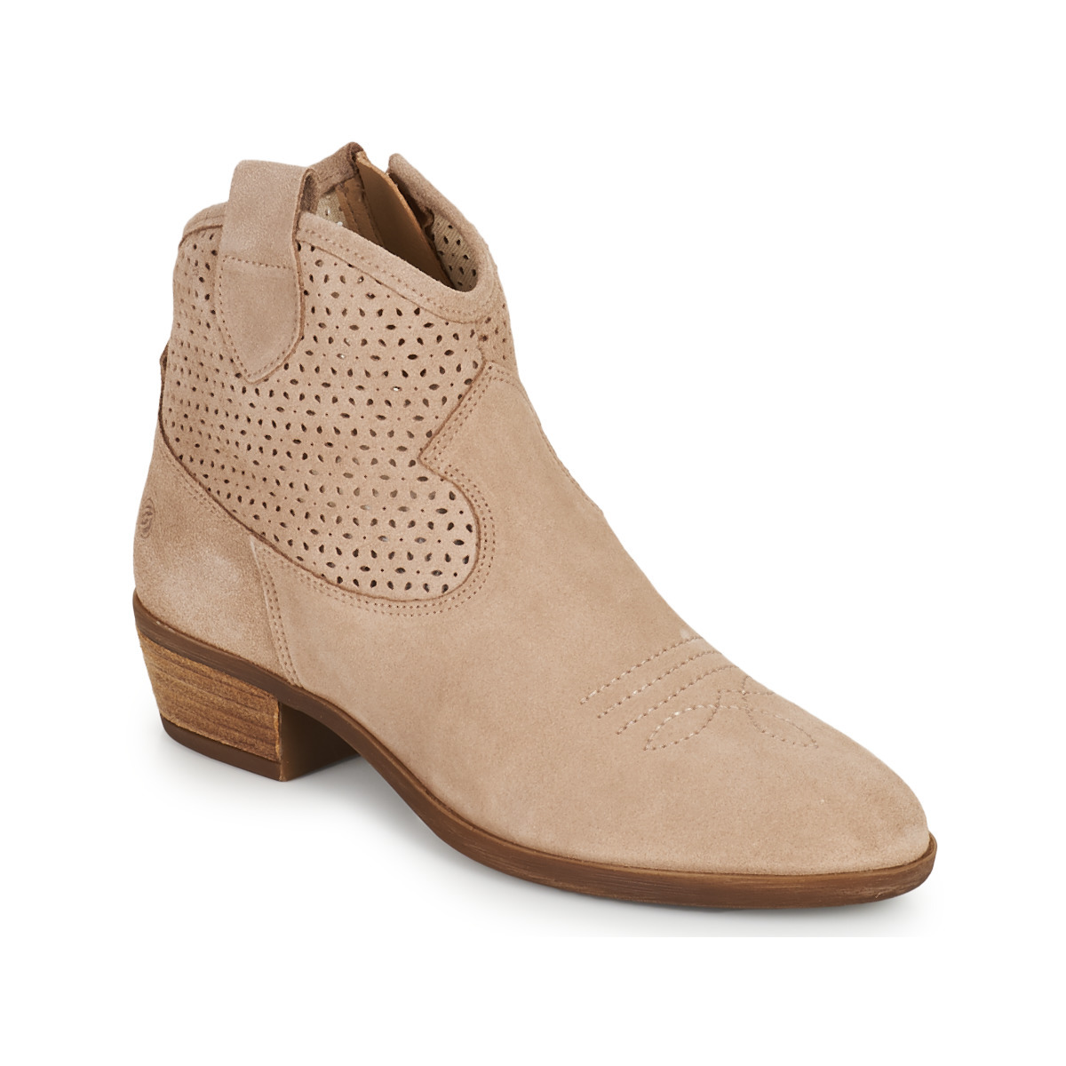 Ankle Boots Beige Spartoo Betty London Lady GOOFASH