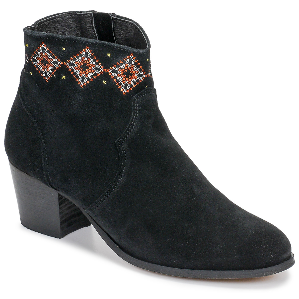Ankle Boots Black - Betty London - Women - Spartoo GOOFASH