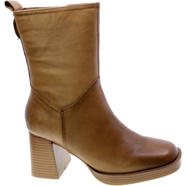 Ankle Boots in Beige Carmela Spartoo Woman GOOFASH