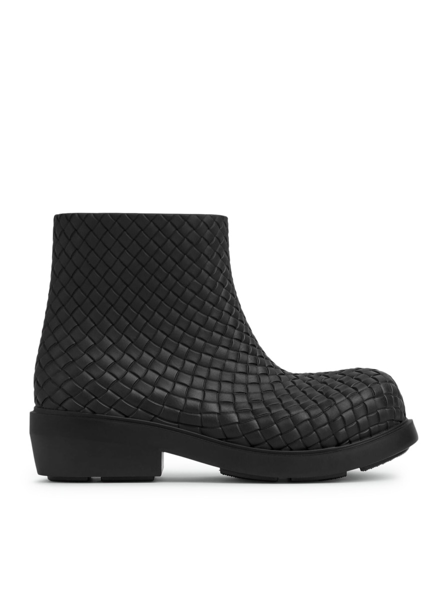 Ankle Boots in Black - Suitnegozi - Bottega Veneta GOOFASH